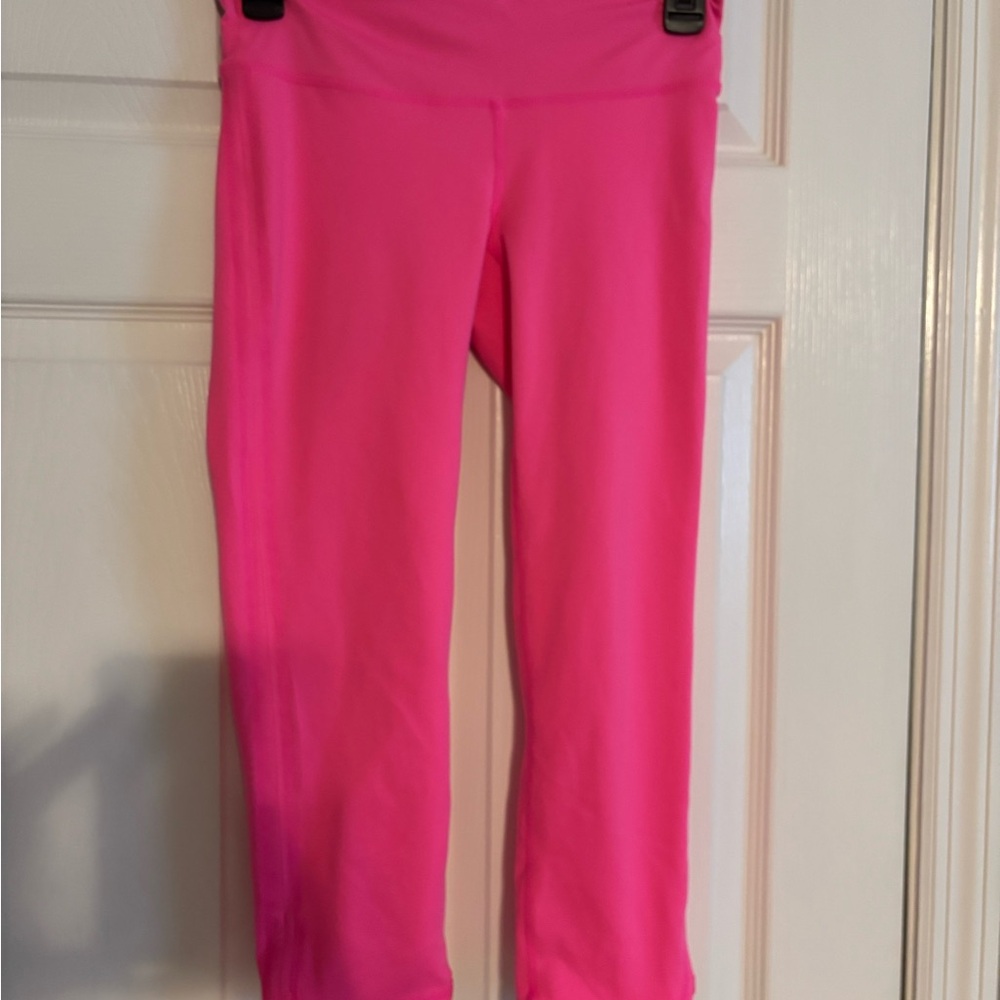Lilly Pulitzer Pink Leggings Vibrant Performance Bottoms